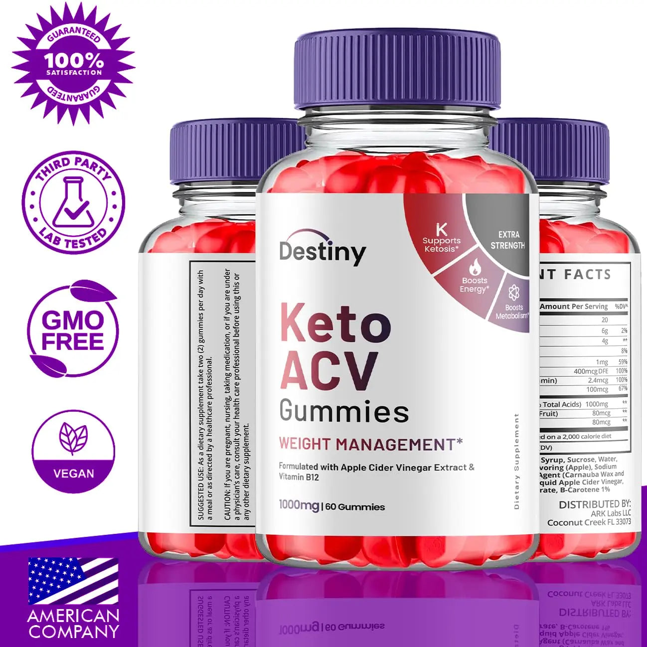 Destiny Keto ACV Gummies, Destiny Keto ACV Gummies Advanced 1000MG - Destiny Keto Ark Labs Au supplements