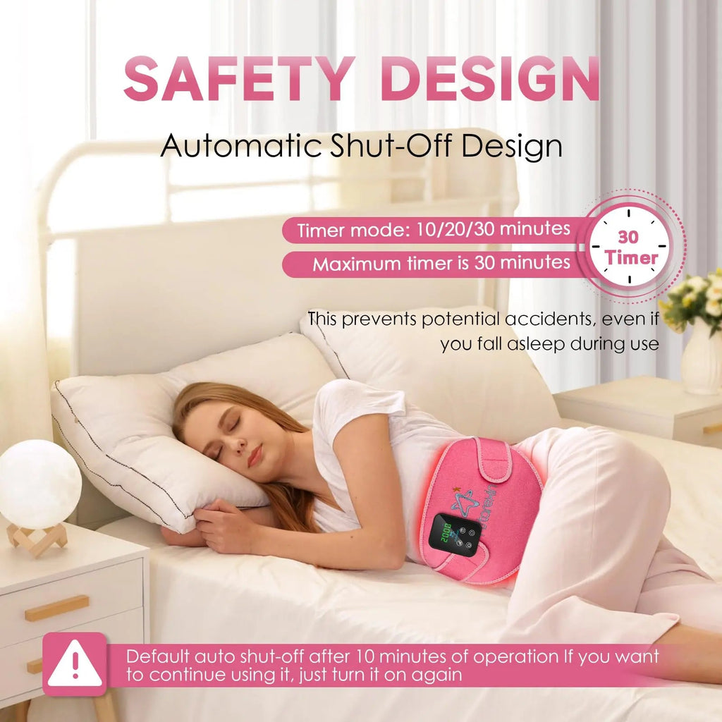 Red Light Therapy Belt Pad: Near Infrared Lamp Pain Relief 156 LEDs Wrap Body Heating Pads Astarexin Au supplements
