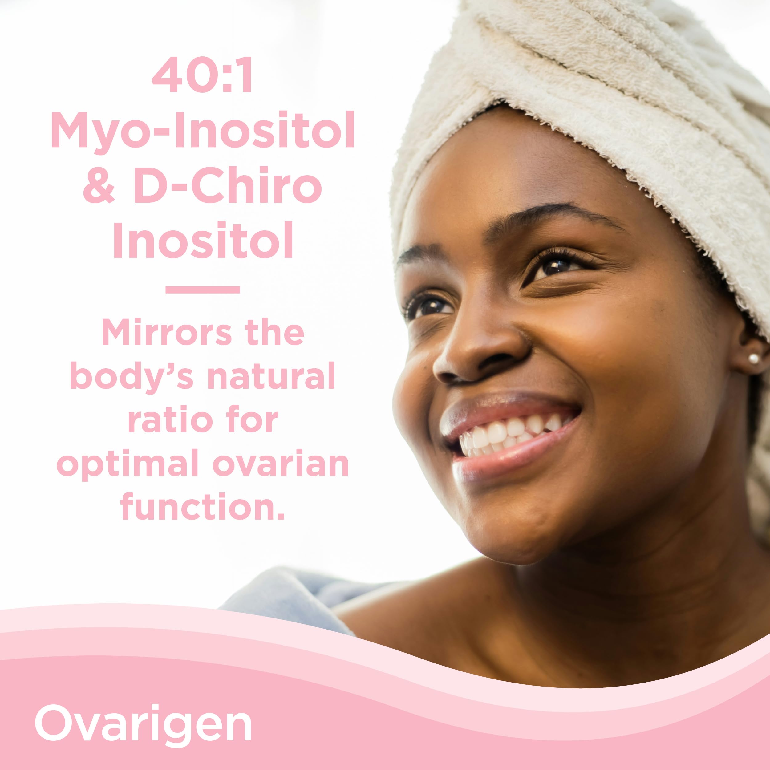 CalmCo Ovarigen Myo-Inositol & D-Chiro Inositol Supplement for Women – 40:1 Inositol Powder with Folic Acid, Fertility Supplements for PCOS, Hormone Balance and Ovarian Support (30 Servings) CalmCo Au supplements