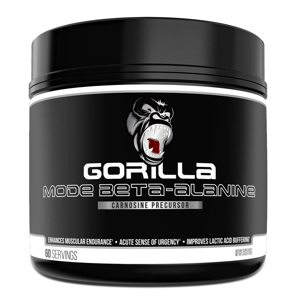 Gorilla Mode Beta-Alanine – Carnosine Precursor/Enhanced Muscular Endurance Gorilla Mind Au supplements