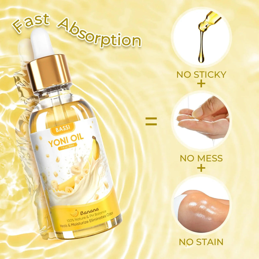 2PCS Yoni Oil Organic Feminine Oil Vaginal Moisturizer - Ph Balance for Women - Feminine Deodorant BASSI Au supplements