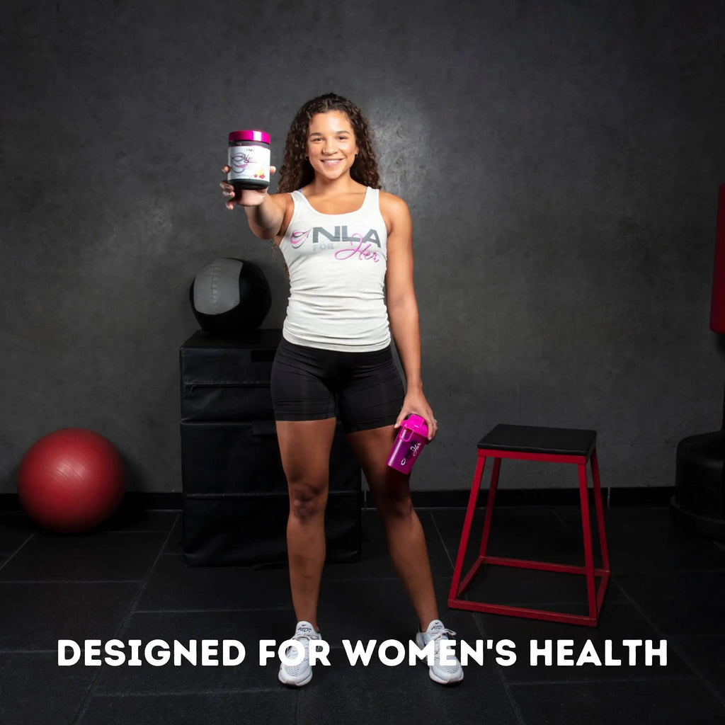 NLA for Her Pre/Intra Workout Stack (Includes Her Thermogenic Amino Georgia Peach NLA for Her Au supplements