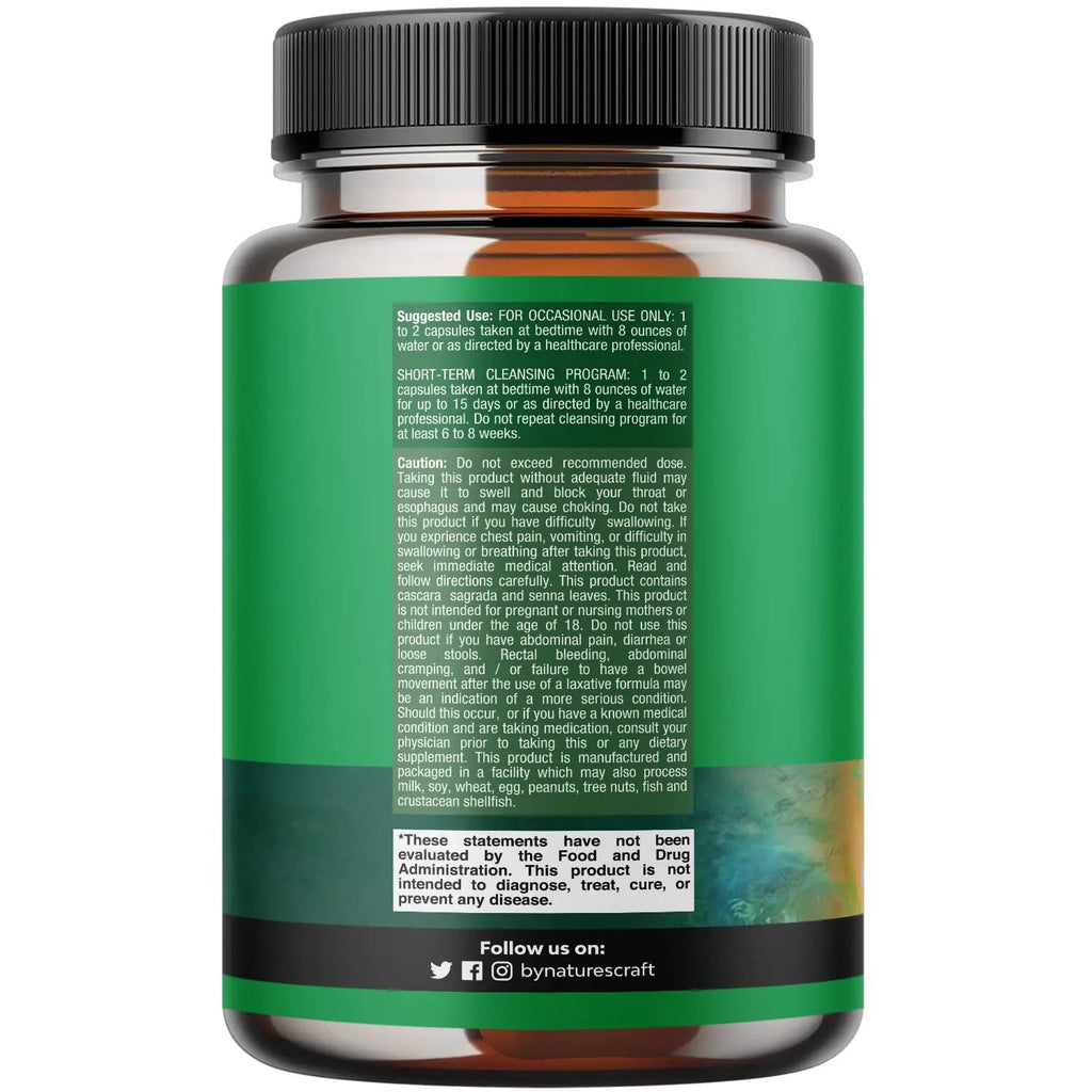 Herbal Laxative Capsules with Probiotics – Natural Laxative Pills to Cleanse Colon and Support Natures Craft Au supplements