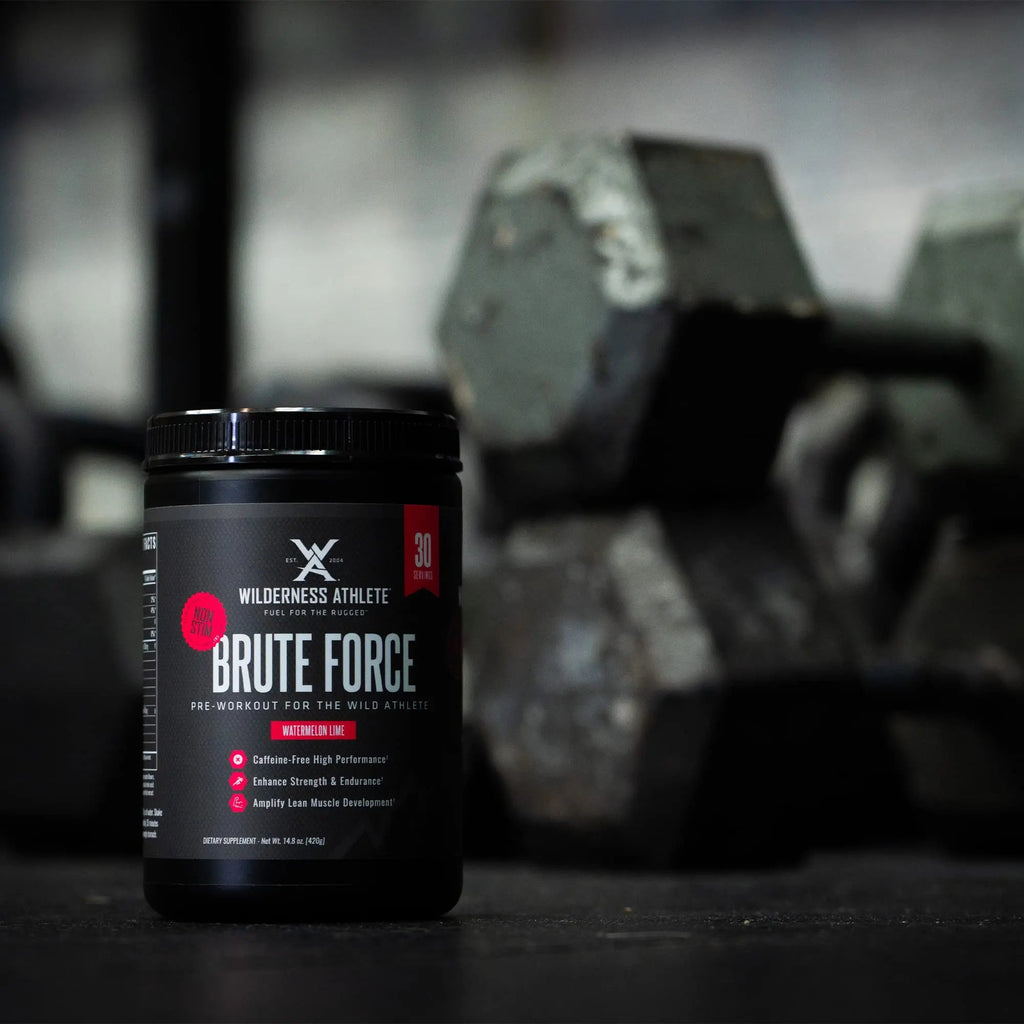 Wilderness Athlete - Brute Force (Caffeine Free Preworkout) | Stim Free Pre Workout Energy Wilderness Athlete Au supplements