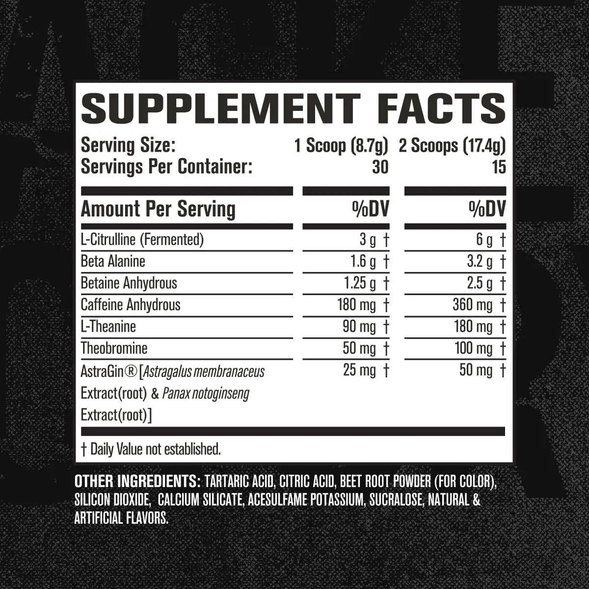NITROSURGE Pre Workout Supplement - Endless Energy, Instant Strength Gains Jacked Factory Au supplements