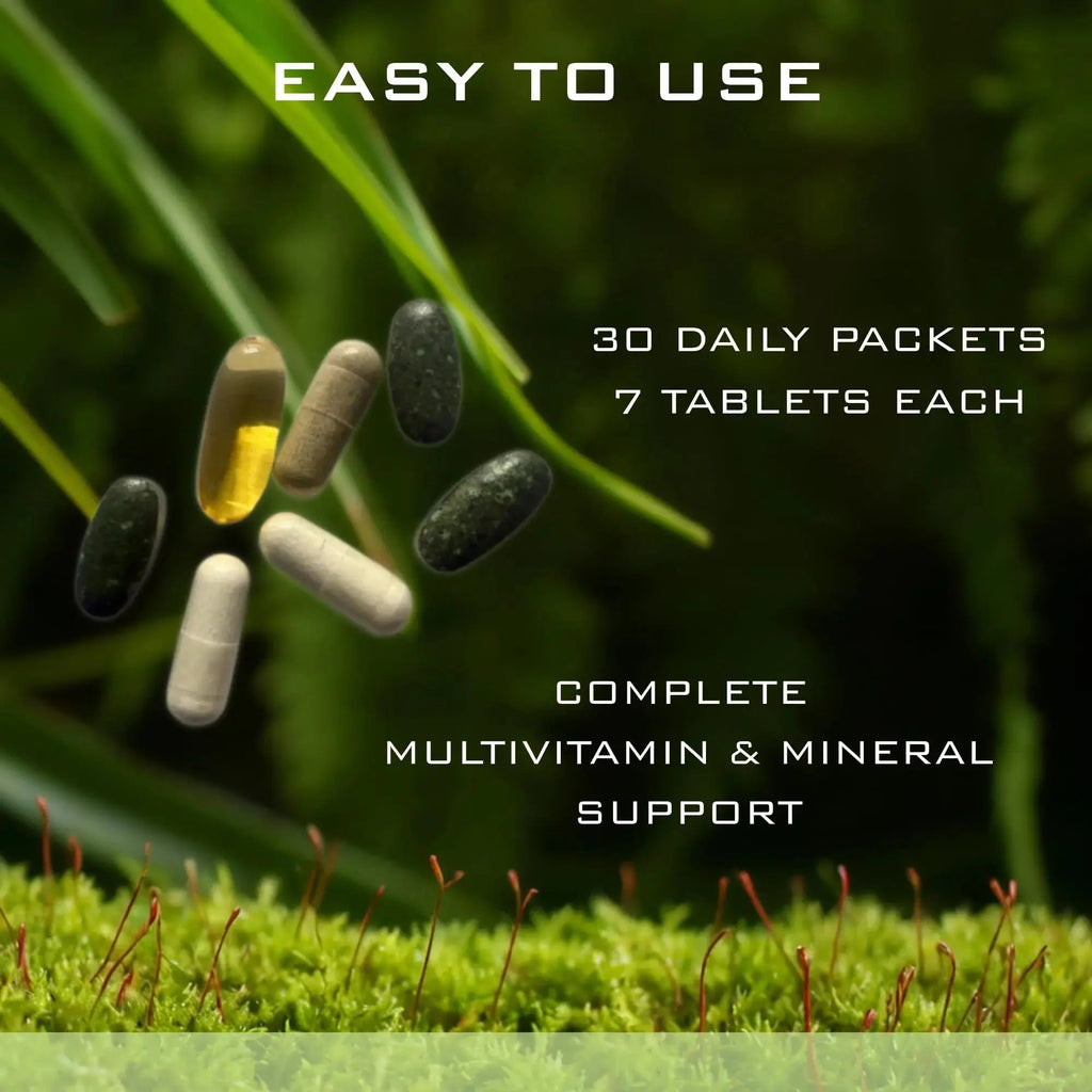 Nature’s Aid Women’s 7-30 Daily Multivitamin Packs for Energy, Focus & Performance Support | Natural Complete Vitamin Nature's Aid Holistic Wellness Au supplements