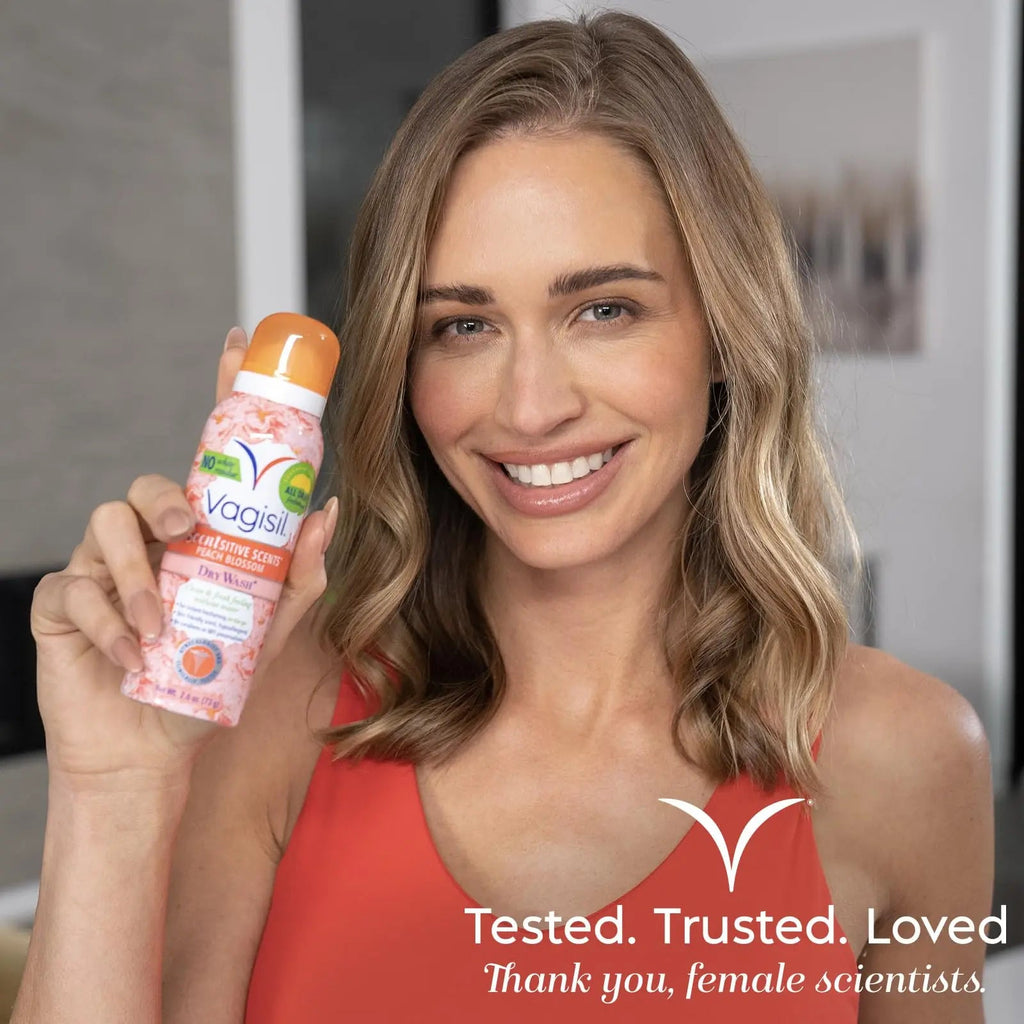 Vagisil Scentsitive Scents Feminine Dry Wash Deodorant Spray for Women, Gynecologist Tested Vagisil Au supplements