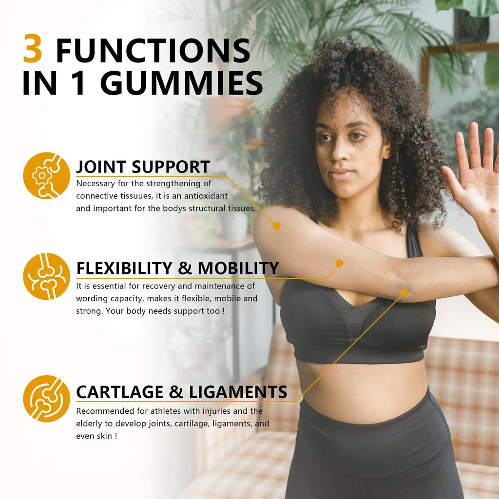 Sugar Free Glucosamine Chondroitin Gummies, Extra Strength 1500mg Glucosamine UPNEUTRI Au supplements