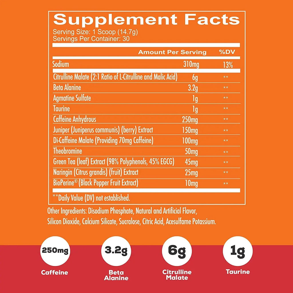 REDCON1 Total War Preworkout (Strawberry Mango) & Big Noise Non-Stim Preworkout REDCON1 Au supplements