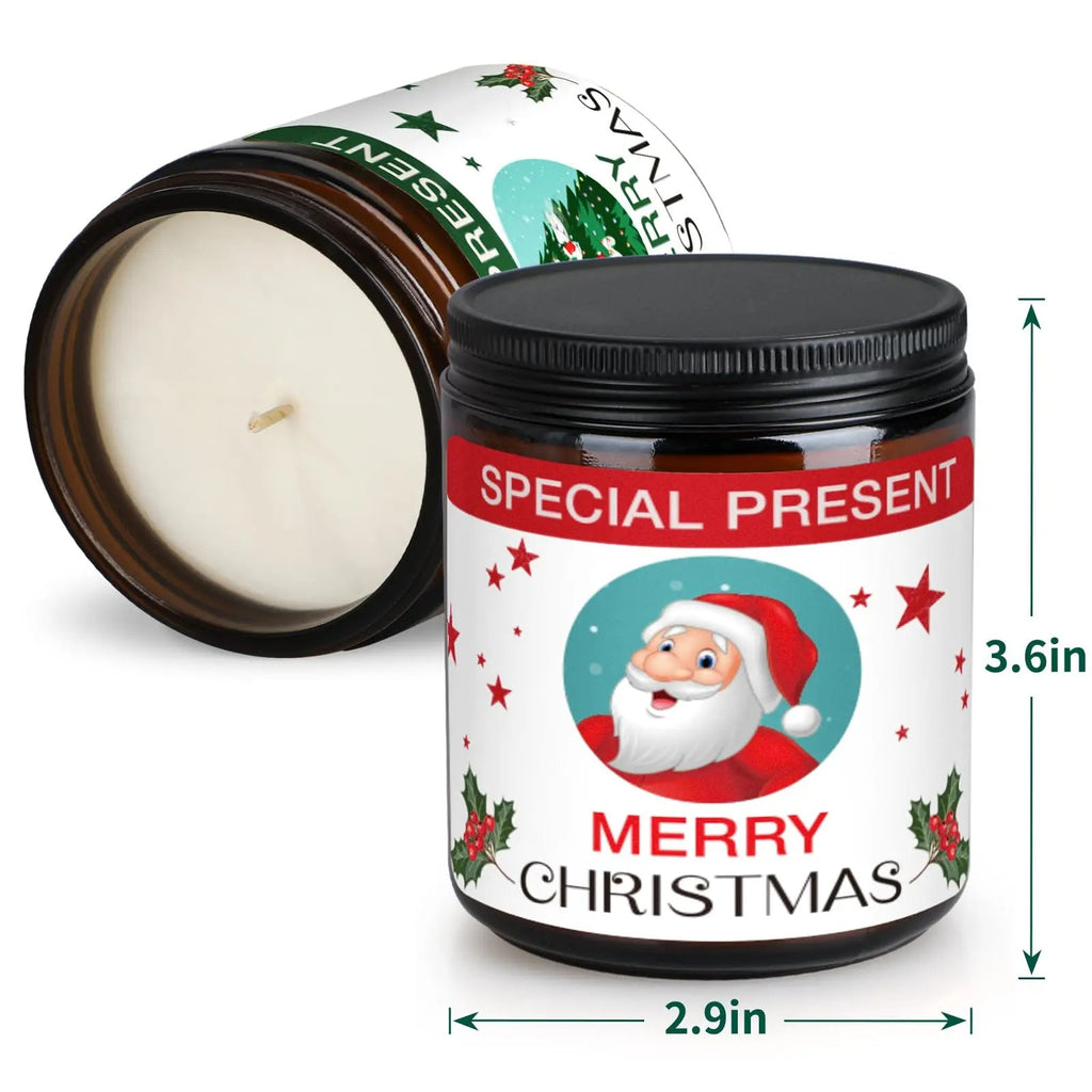 Christmas Candle Set Scented Candle Gift Set, 4 Pack 28 oz Christmas Scented Candles Over 180 Hours YINUO LIGHT Au supplements