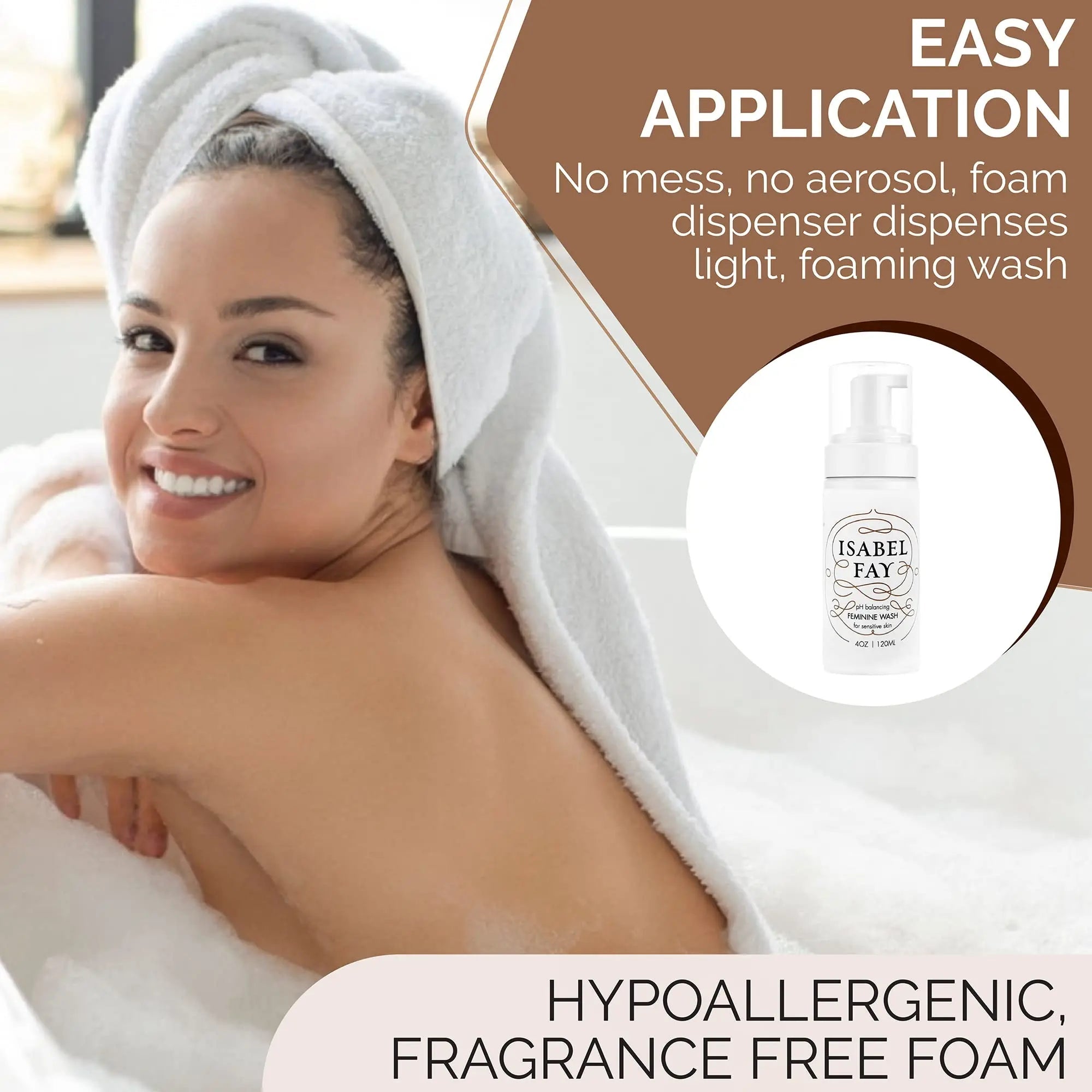 Isabel Fay ph Balanced Feminine Intimate Foam Wash gentle and safe for sensitive skin Isabel Fay Au supplements