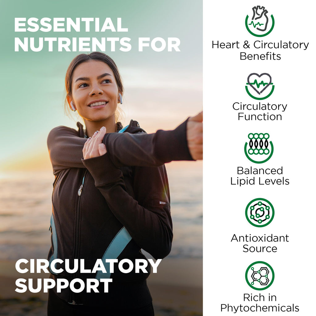 Nutrivein Premium Citrus Bergamot Supplement 1400mg 25:1 Bergamia Extract - 60 Day Supply (120 Capsules): Powerful Italian Citrus Bergamot 1400 mg+