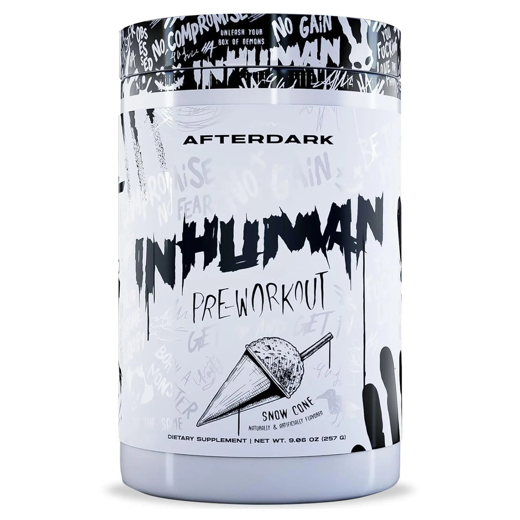 AFTERDARK INHUMAN Pre-Workout Powder, Enhanced Mind-Muscle Connection AFTERDARK Au supplements
