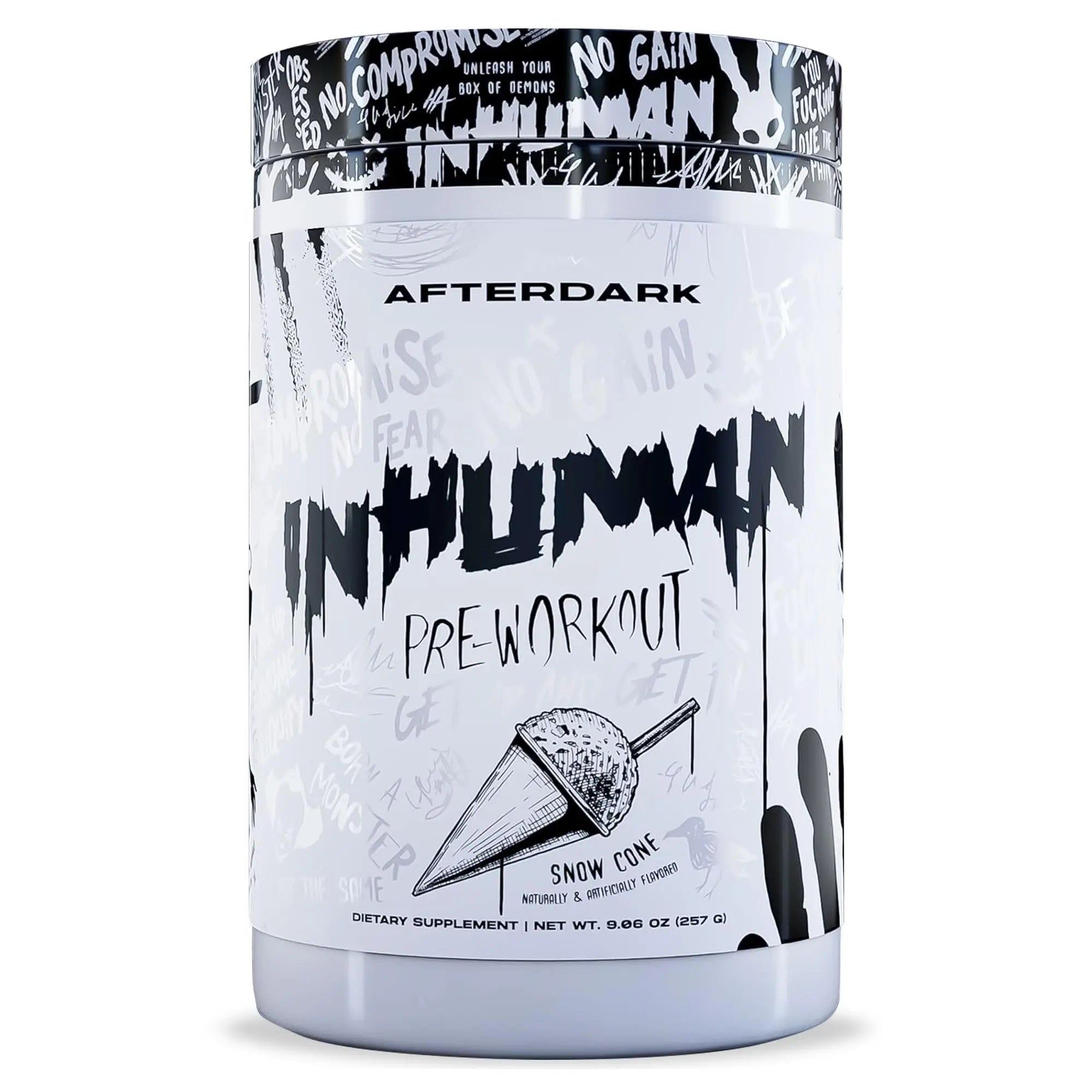 AFTERDARK INHUMAN Pre-Workout Powder, Enhanced Mind-Muscle Connection AFTERDARK Au supplements