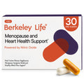Berkeley Life Menopause and Heart Health Support Supplements - Hormone-Free Dual-Action Nitric Oxide Supplement for Menopause Symptom Relief & Healthy Blood Flow Support for Women - 60 Capsules Berkeley Life Au supplements
