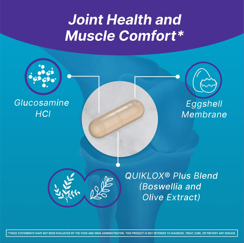 Cosamin Nutramax Muscle & Joint, Works to Decrease Cartilage Breakdown, Joint Health Supplement, Adult Men and Women Joint Health, 74 Capsules Cosamin Au supplements
