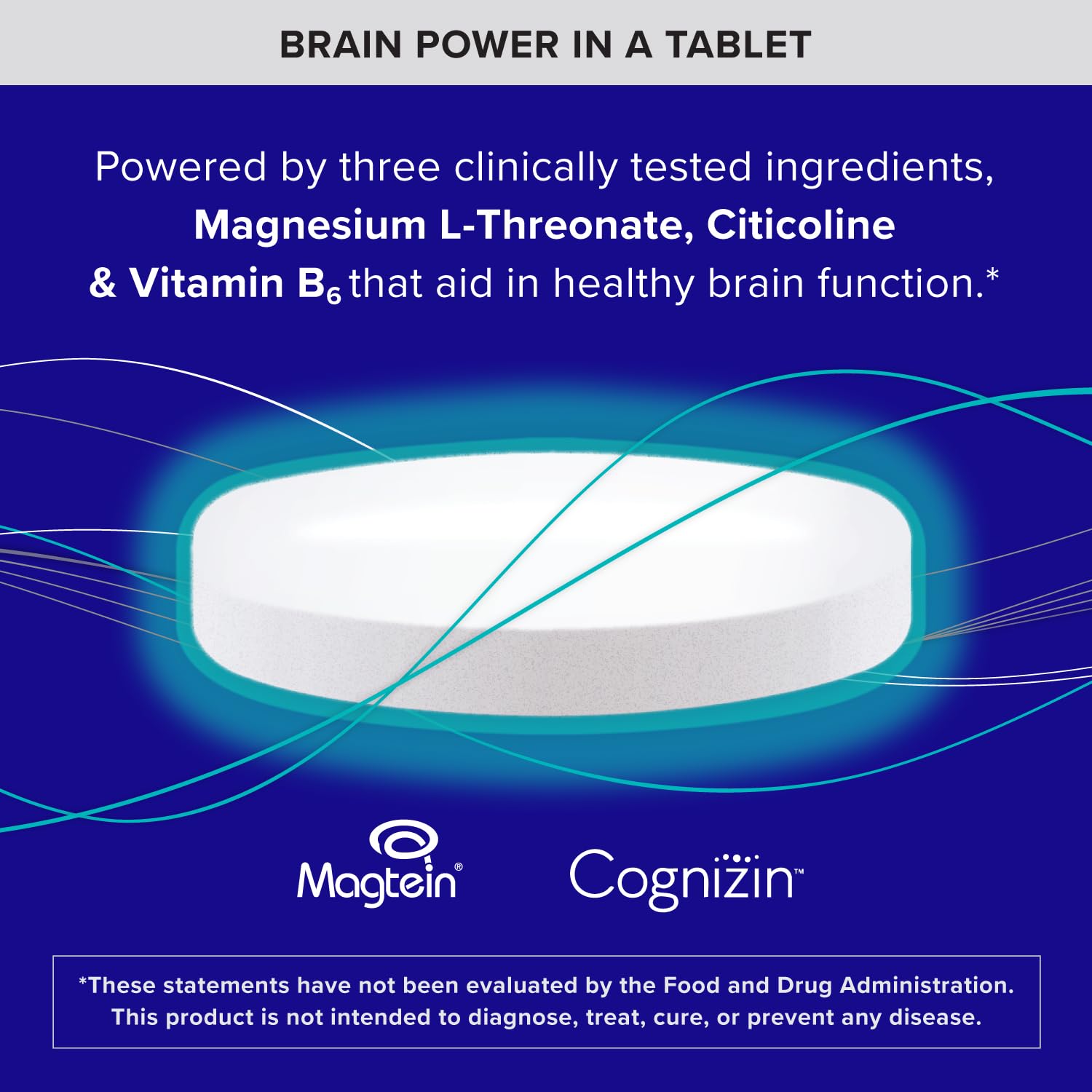 Qunol Brain Health Memory Plus with B6, Magnesium L-Threonate & Citicoline, Clinically Tested Ingredients to Improve Memory, Focus, Attention and Productivity, 90 Count Qunol Au supplements
