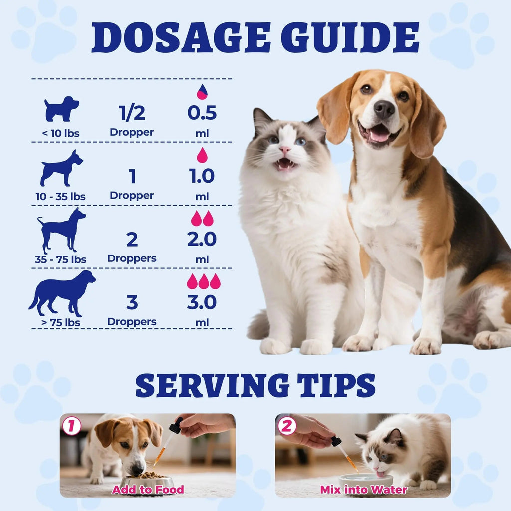 4oz Wellix Natural Cat & Dog UTI Treatment Drops,Cat & Dog Urinary Tract Infection Treatment - Cranberry & D-Mannose for Dogs & Cats - Kidney Health Supplement Wellix Au supplements