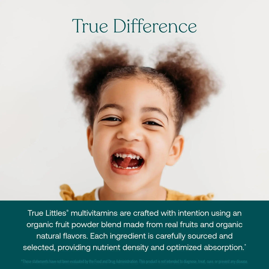 True Grace True Littles Daily Kids Multi - 120 Pectin Gummies - Immune, Cognitive, Bone & Eye Support - Clinically Studied Lutemax Kids Lutein True Grace Au supplements