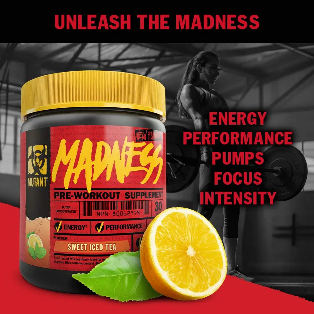 Mutant Madness - Redefines The Pre-Workout Experience and Takes it to a Whole New Mutant Au supplements