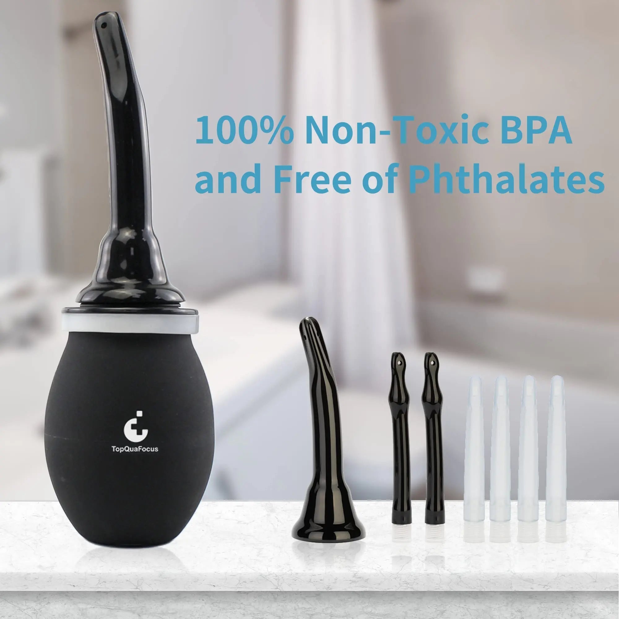 TopQuaFocus 14.5OZ Large Enema Bulb Kit Douche Bulb for Men Women Colon Cleaning Feminine TopQuaFocus Au supplements