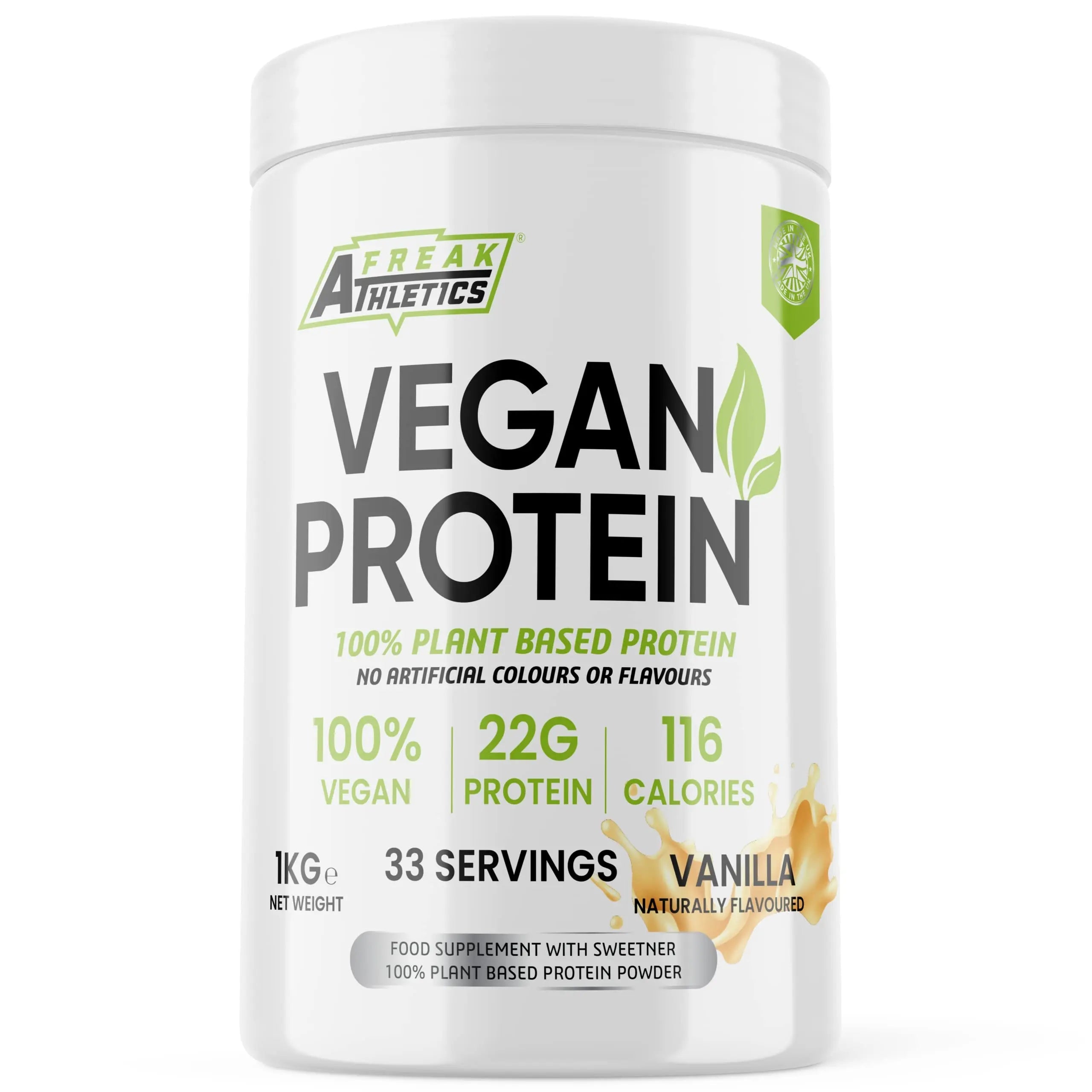 Vegan Protein Powders - Plant Based Vegan Protein Powder 1kg Soy Free Protein Powder Freak Athletics Au supplements