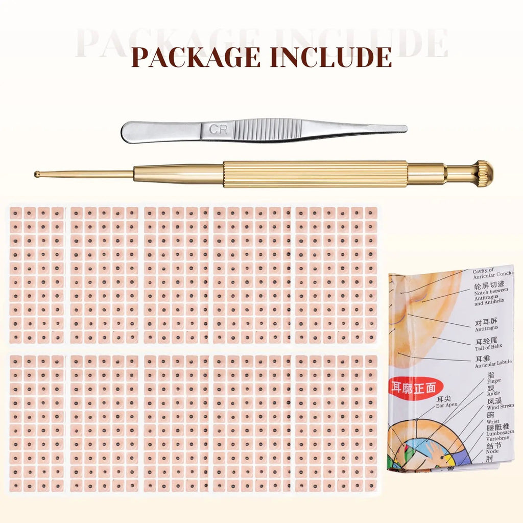 1200 Piece Acupressure Ear Beads Ear Counts Acupuncture Acupressure Tools Disposable Honoson Au supplements