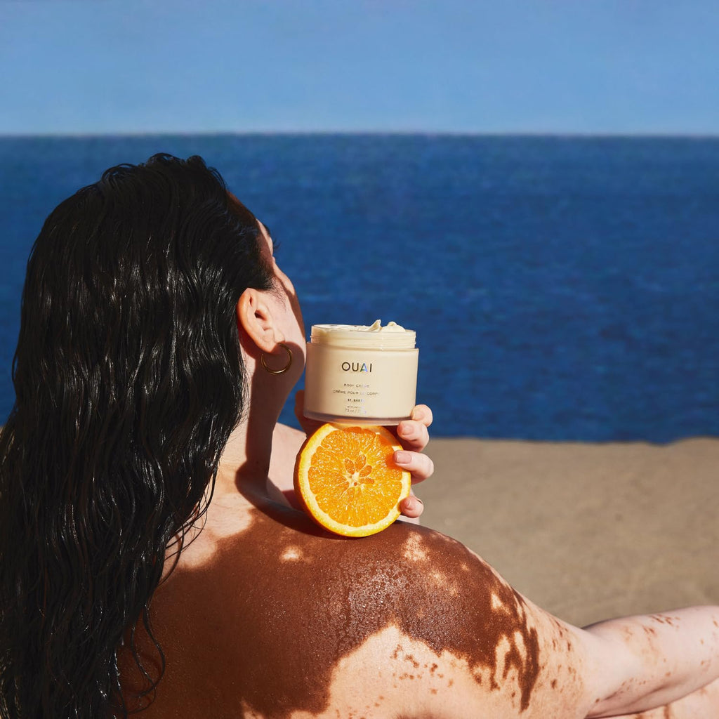 OUAI Body Cream, St. Barts - Hydrating Whipped Body Cream with Cupuaçu Butter, Coconut Oil and Squalane - Softens Skin and Delivers Healthy-Looking Glow - Sulfate-Free Skin Care (7.5 Oz) OUAI Au supplements
