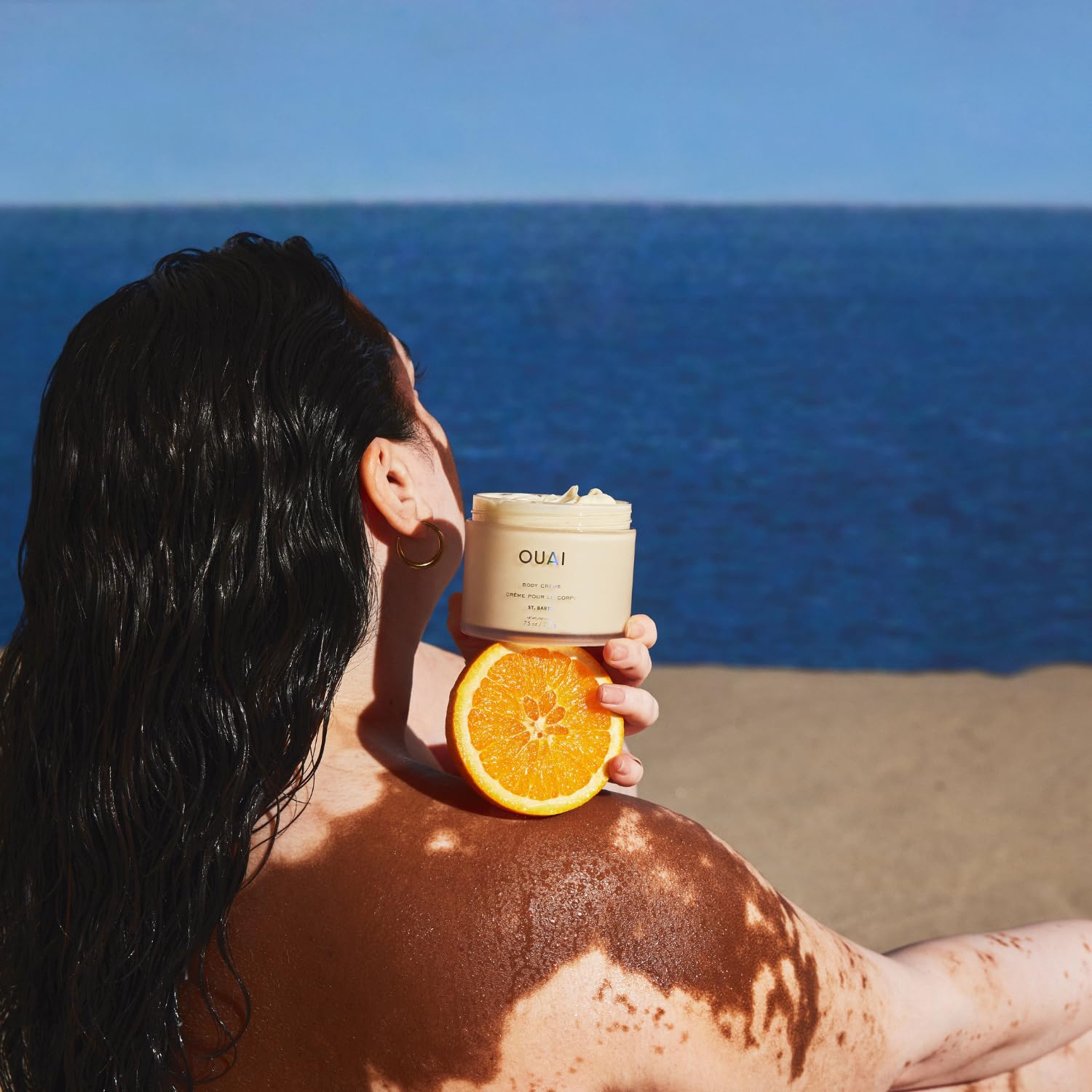 OUAI Body Cream, St. Barts - Hydrating Whipped Body Cream with Cupuaçu Butter, Coconut Oil and Squalane - Softens Skin and Delivers Healthy-Looking Glow - Sulfate-Free Skin Care (7.5 Oz) OUAI Au supplements
