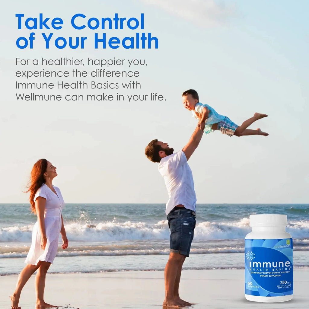 Immune Health Basics Ultra Strength Immunity - Clinically Proven Immune Support - Wellmune Highly Purified Beta Glucan - Gluten-Free, Non-allergenic Immune Health Basics Au supplements