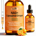 NAD+ Liposomal Drops with Astaxanthin & Glutathione, 600mg NR for Cellular Energy, Antioxidant Defense, Skin & Cognitive Support for Men & Women, Natural Citrus Flavor, Vegan, GMP Certified, 60ml RxAstr Au supplements
