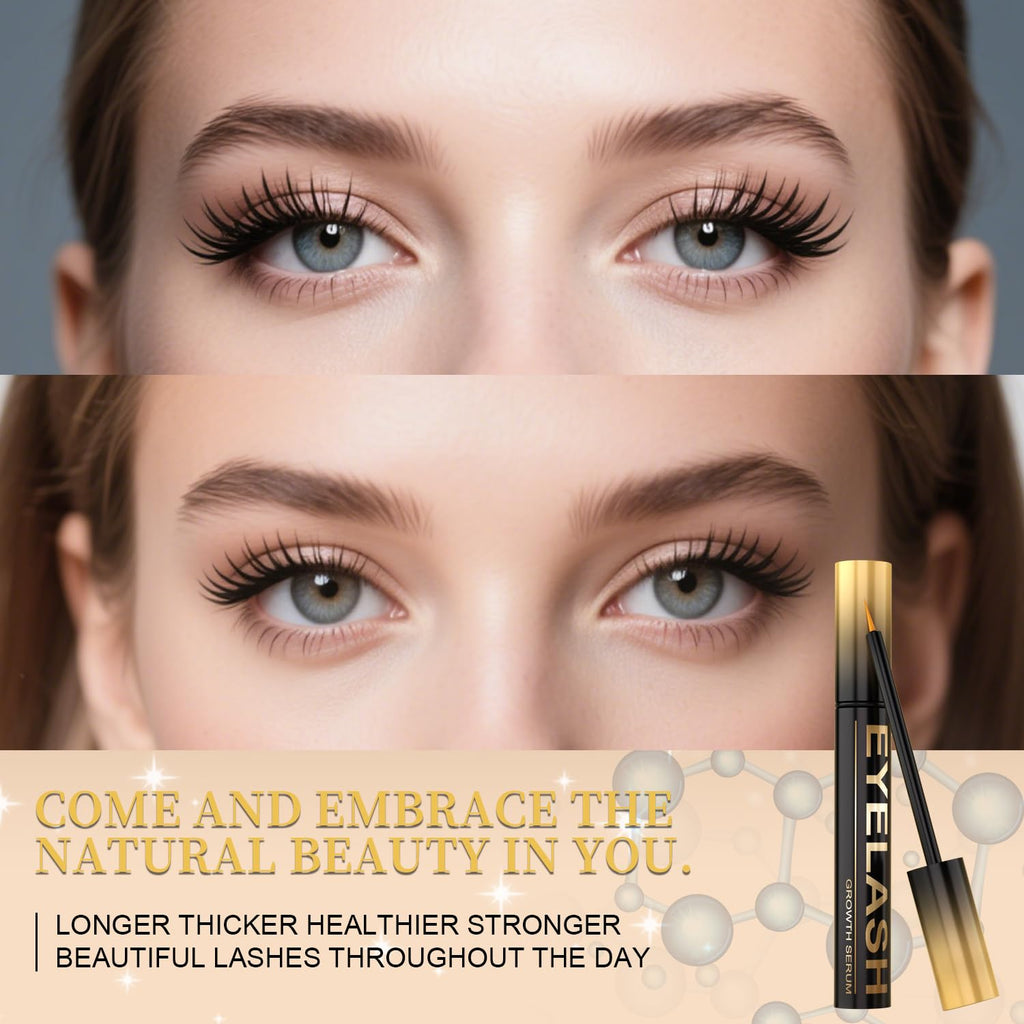 Lash Serum for Eyelash Growth, Premium Lash Enhancing Serum with Advanced Formula Volumizing Longer Fuller