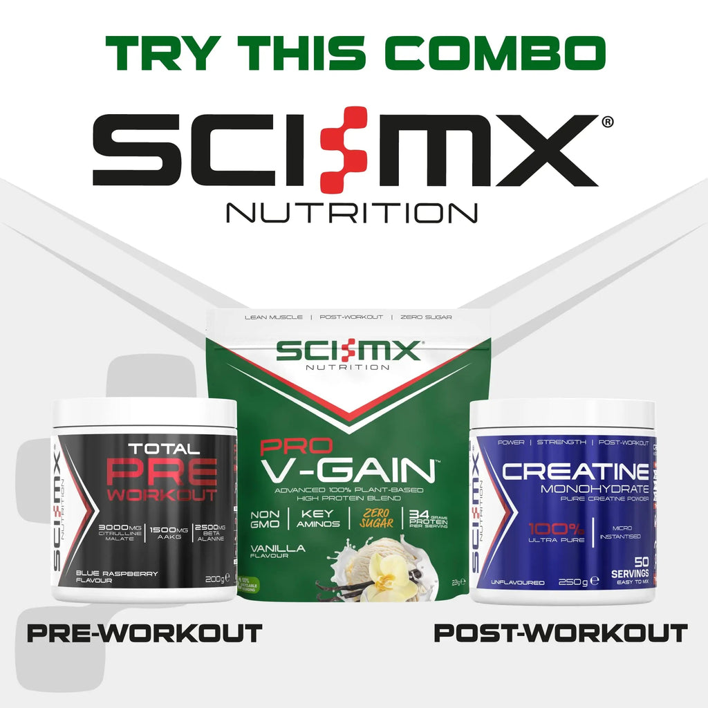 SCI-MX Pro-V Gain - 100% Vegan Vanilla Flavour Soy Protein Powder Isolate + B12 + Magnesium SCI-MX Au supplements