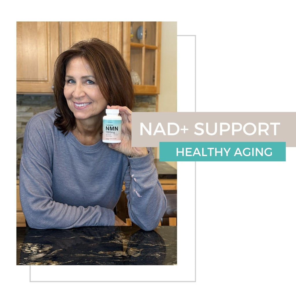NMN Supplement 1000mg Pure - Liposomal NMN for NAD+ Supplement, Tested in USA, 60 Capsules THEREXA Au supplements