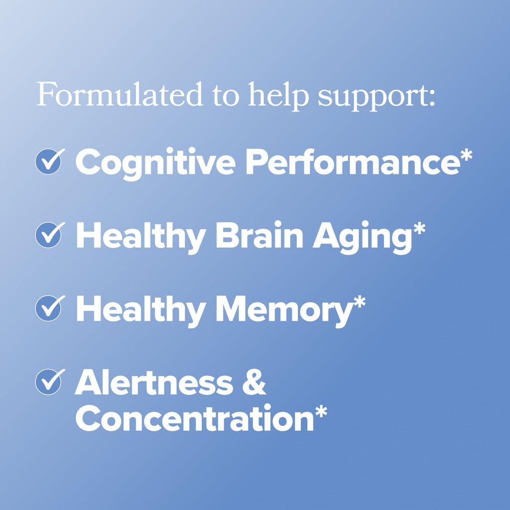 MENO Brain Health + Memory Support Capsules – Daily Support for Cognitive Performance, Concentration & Healthy Brain Aging – with Phosphatidylserine, Creatine, Sage Leaf & Huperzine A – 30 Servings O Positiv Au supplements