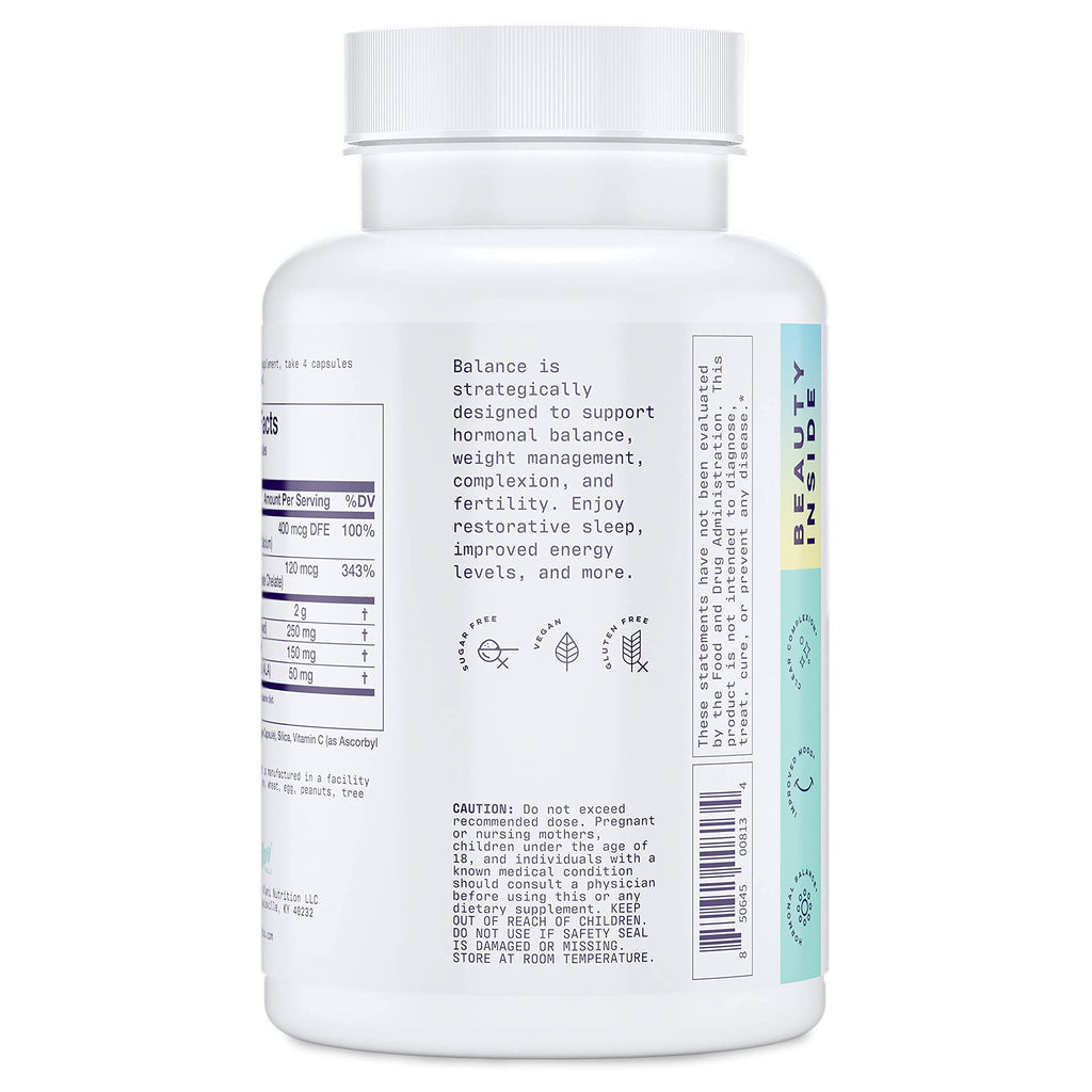 Alani Nu Hormonal Balance, Weight Management Support, Skin Complexion Support, 120 Capsules Alani Nu Au supplements