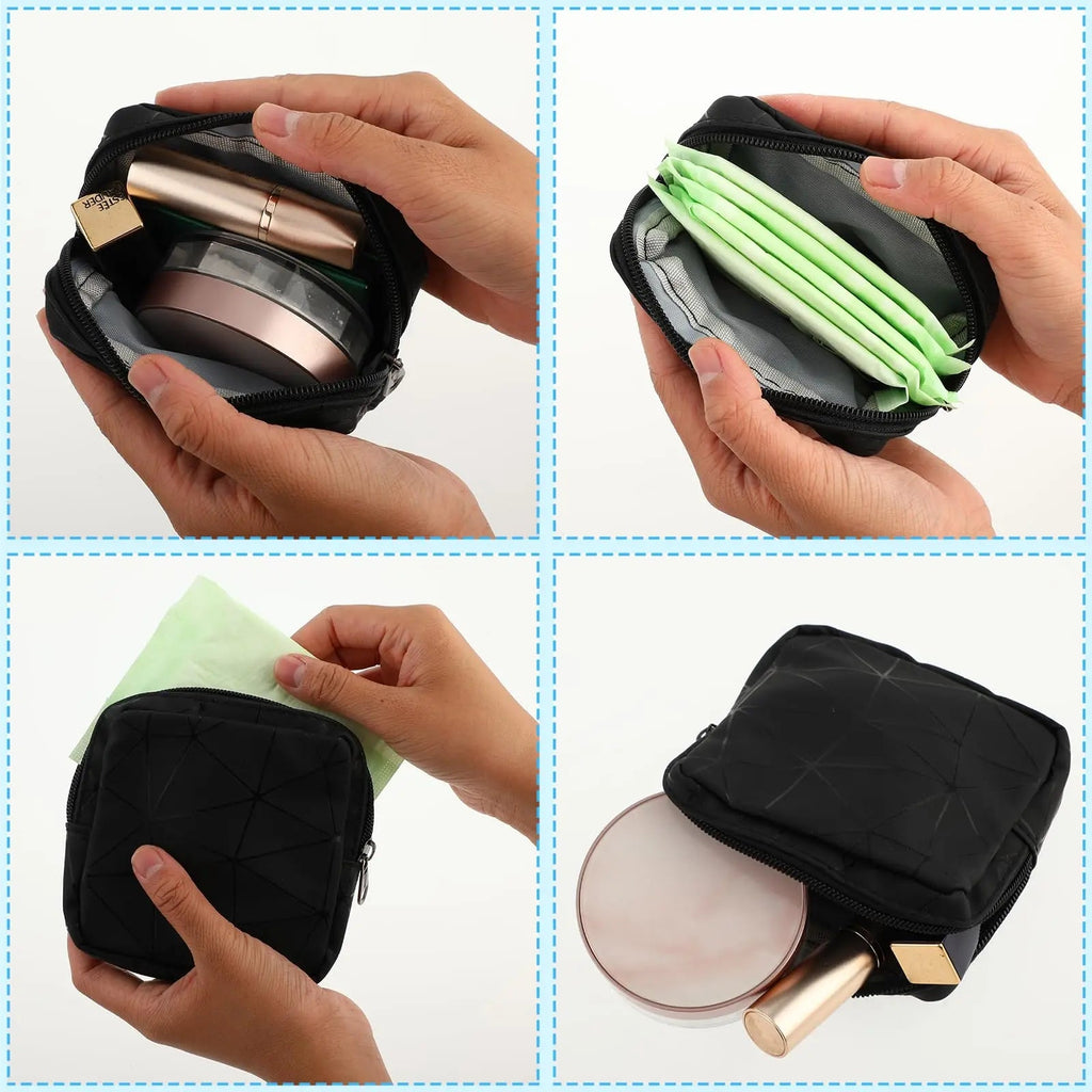 Ouligay Period Bag Sanitary Napkin Storage Bag Tampon Bag Tampon Pad Holder for Purse Menstrual Pad Ouligay Au supplements