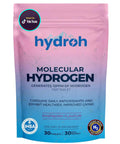 Hydrogen Water Tablets, Molecular Hydrogen Tablets for Drinking Water, Antioxidant-Rich, Supports Brain Energy & Health - Quick-Dissolving - Raspberry H2 Tabs