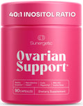 Premium Ovarian Health Support Supplement – Hormone Balance, Ovulation & Cycle Regularity - Myo-Inositol & D-Chiro Inositol Supplement for Women – 40:1 Inositol Ratio With Folate & DIM – 90 Capsules Sunergetic Au supplements
