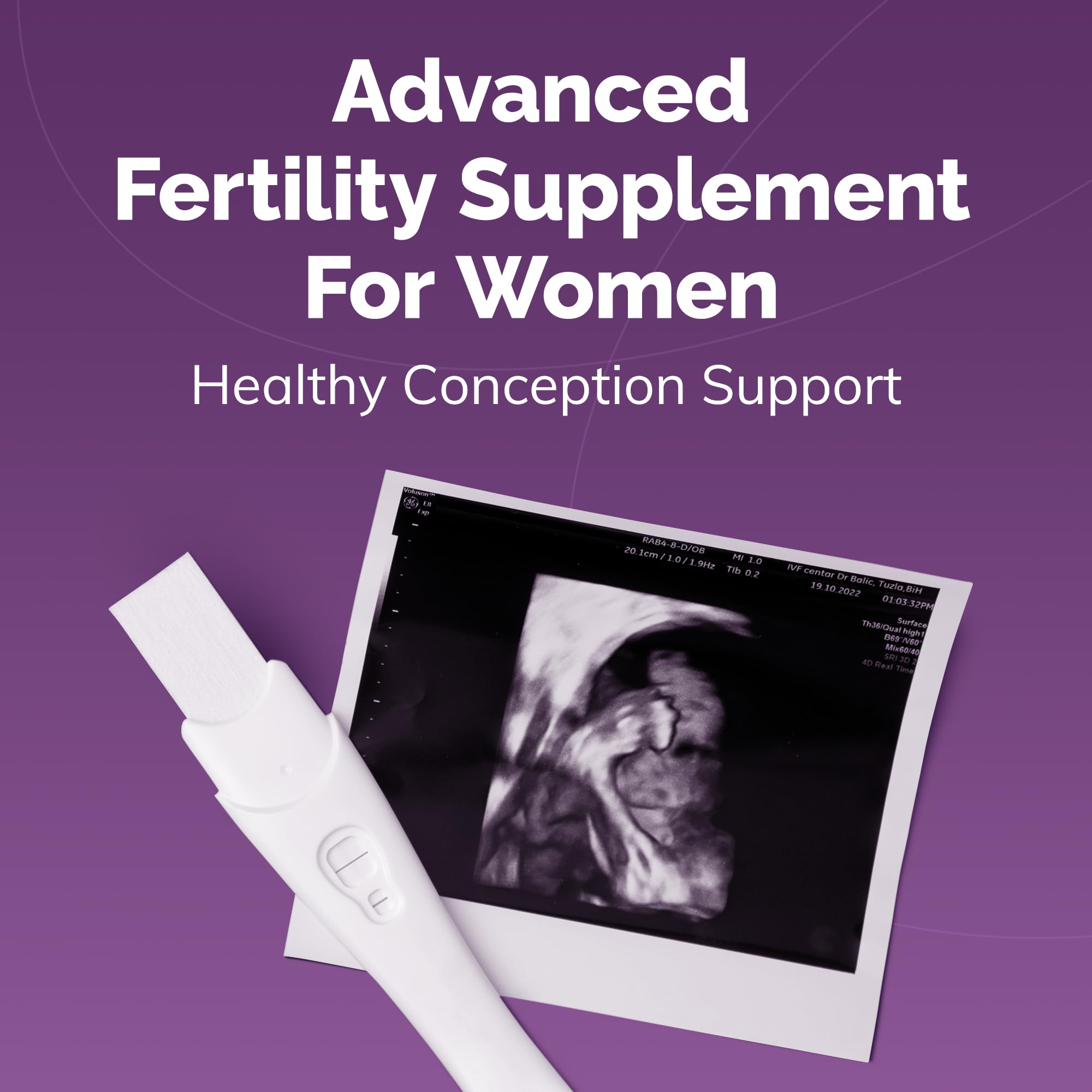CONCEIVE PLUS Womens Fertility Support – Prenatal Multivitamin for Trying to Get Pregnant – Conception Blend, Hormonal Balance, Folate, Zinc, Thiamin, Riboflavin, Biotin – Non-GMO, Vegan – 30 Days CONCEIVE PLUS Au supplements
