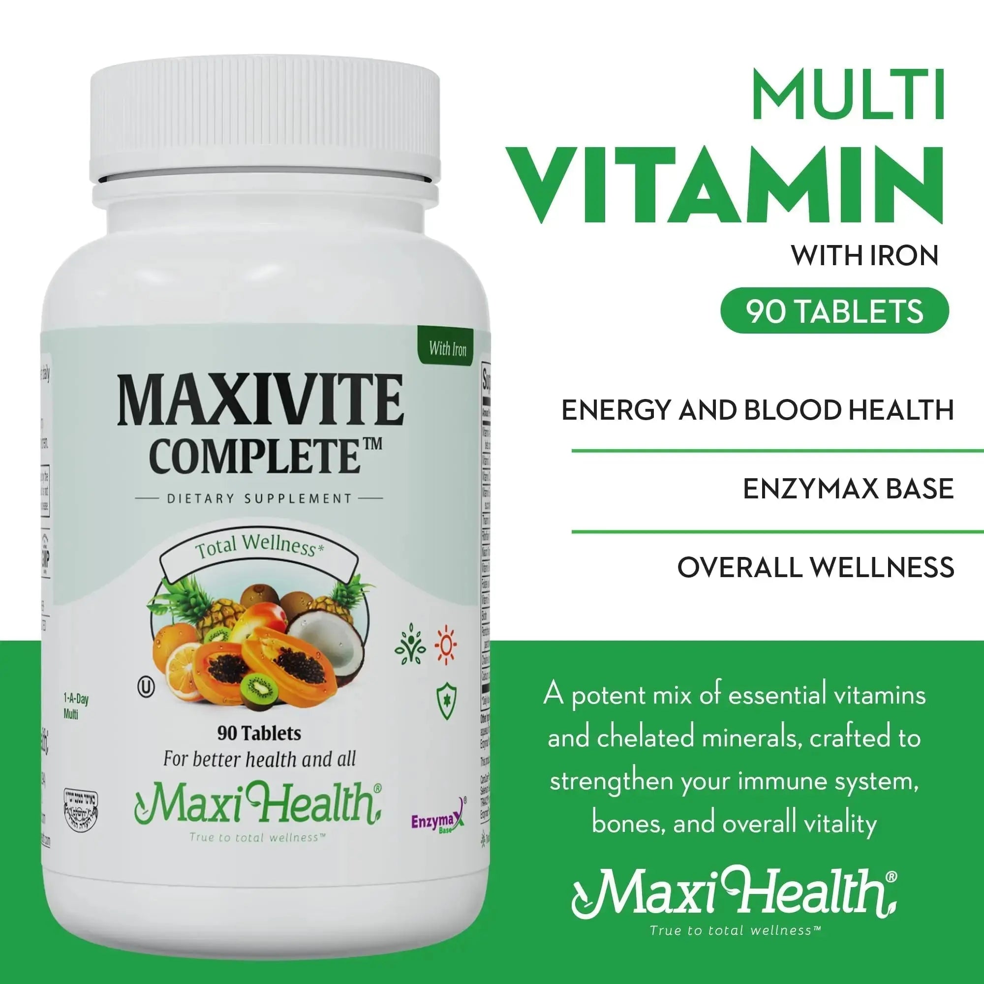 Maxi Health Complete Once Daily Vitamins for Men & Women - Multivitamin for Women & Men Maxi Health Au supplements
