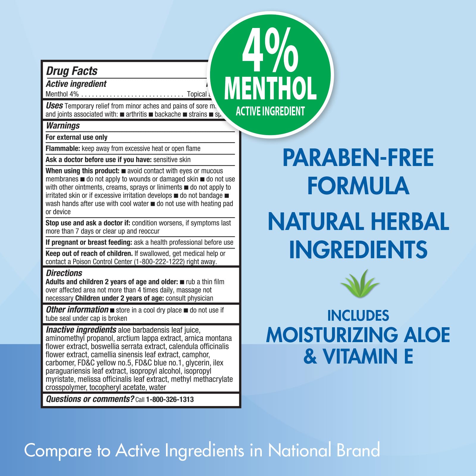 HealthWise Soothing Cold Therapy Gel | 4% Menthol | Vanishing Scent | 3.0 Oz | Arthritis Pain Relief | Topical Analgesic HealthWise Au supplements