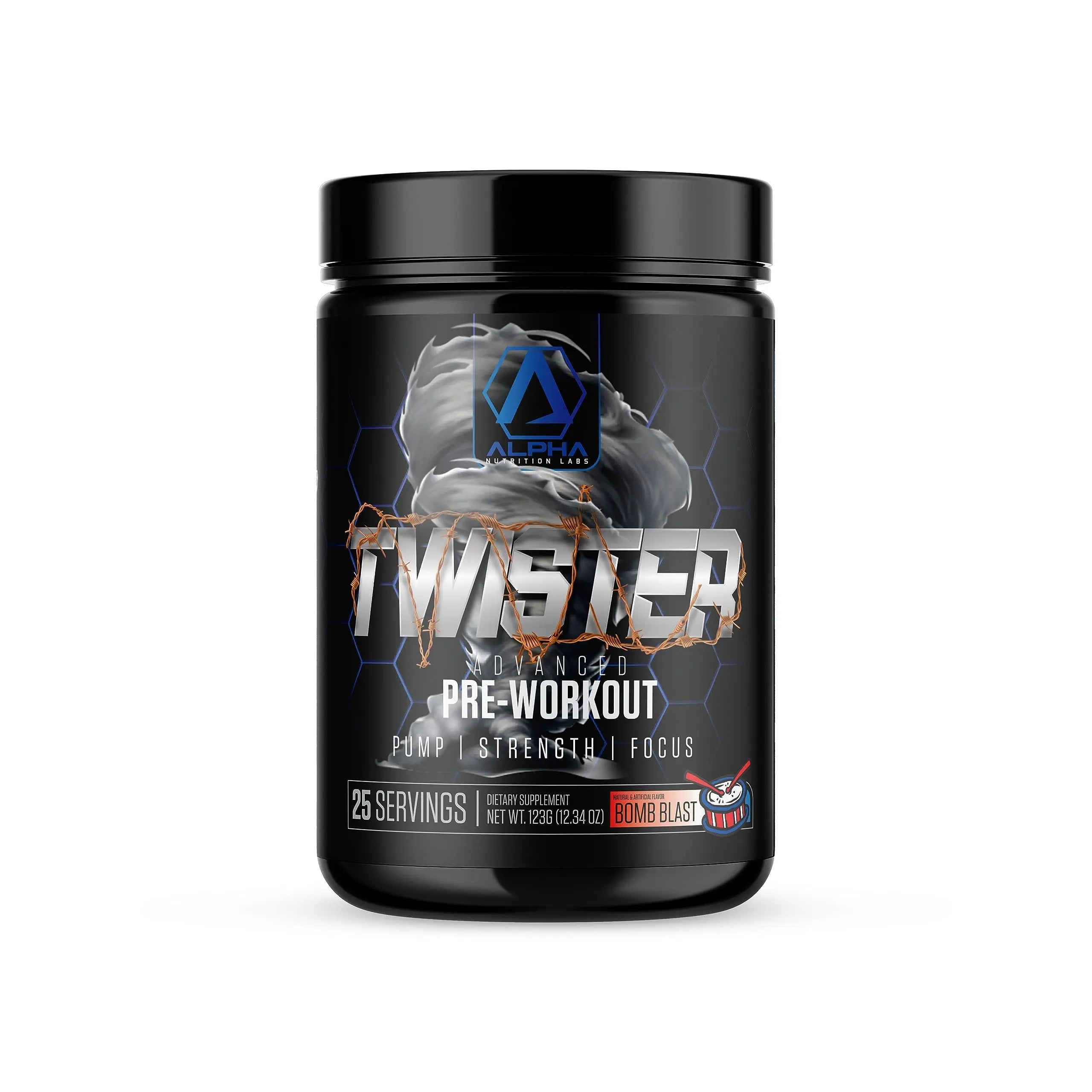 Alpha Nutrition Labs Twister Advanced Pre-Workout Powder (Raspberry Lemonade) Alpha Nutrition Labs Au supplements