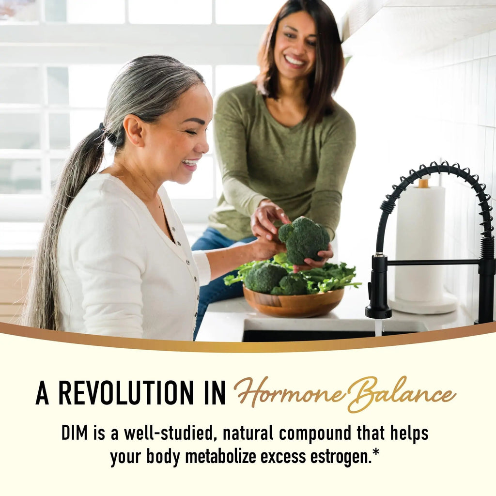 DIM Supplement Liquid Drops 100mg for Estrogen Balance for Women & Men | Hormone Balance SMNutrition Au supplements