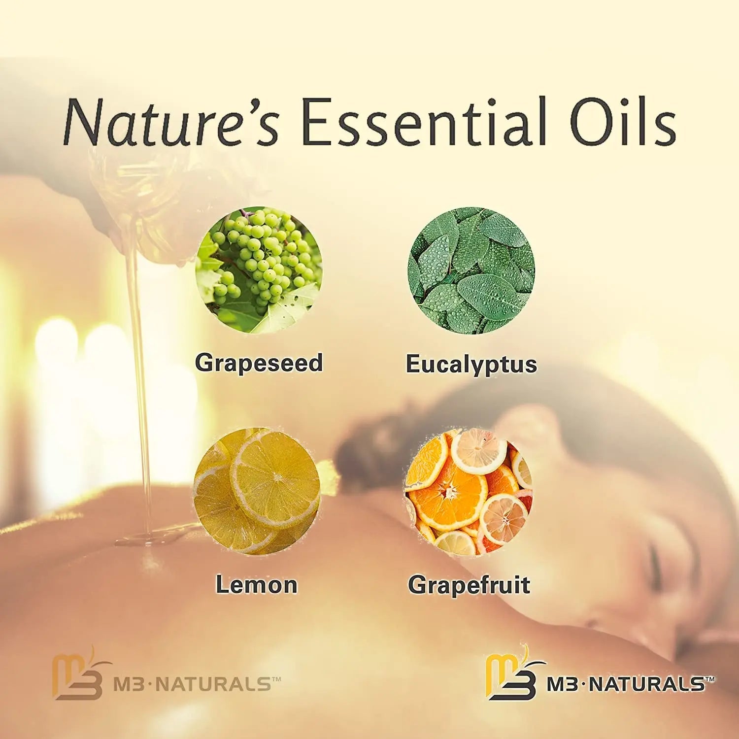 Anti Cellulite Massage Oil for Massage Therapy - Collagen and Stem Cell Skin Tightening M3 Naturals Au supplements