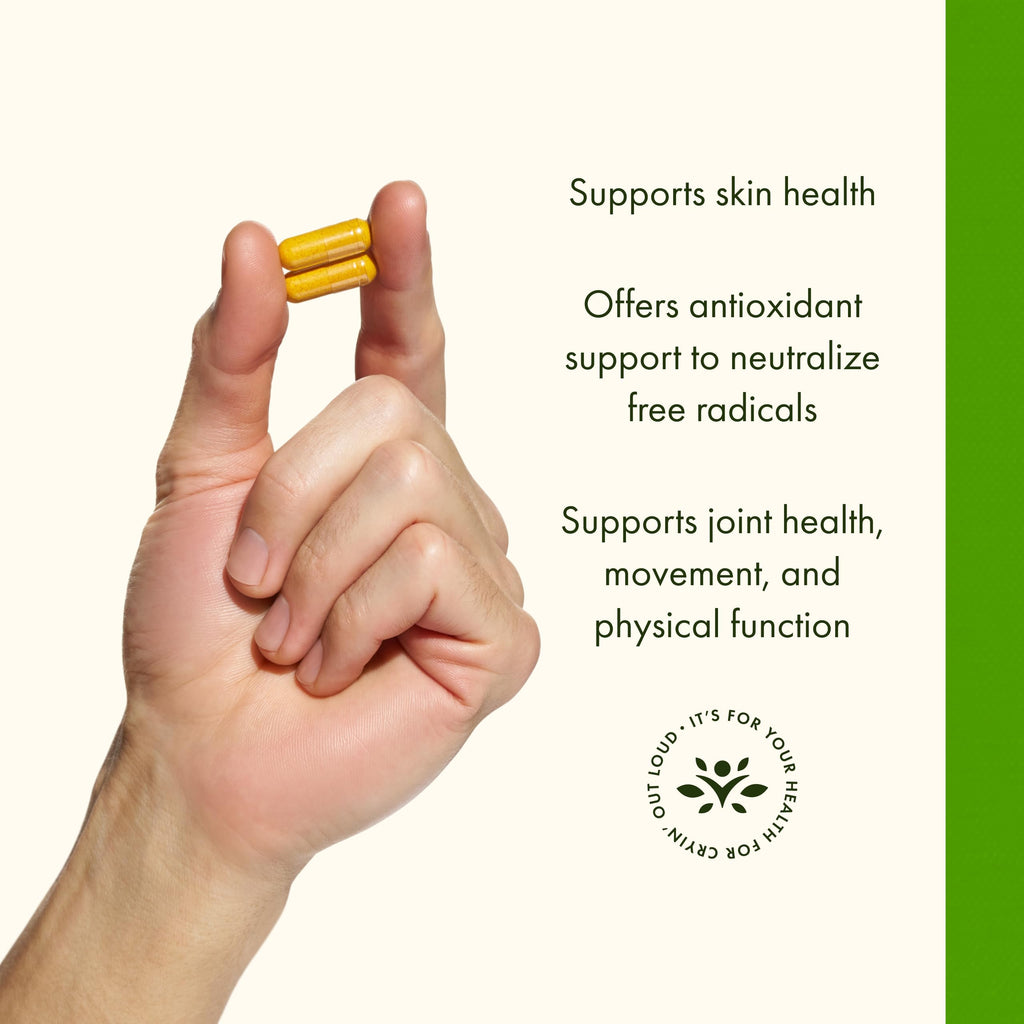Swanson Full Spectrum Turmeric Curcumin Joint, Liver, and Digestive Support Supplement for Active Adults - Non-GMO