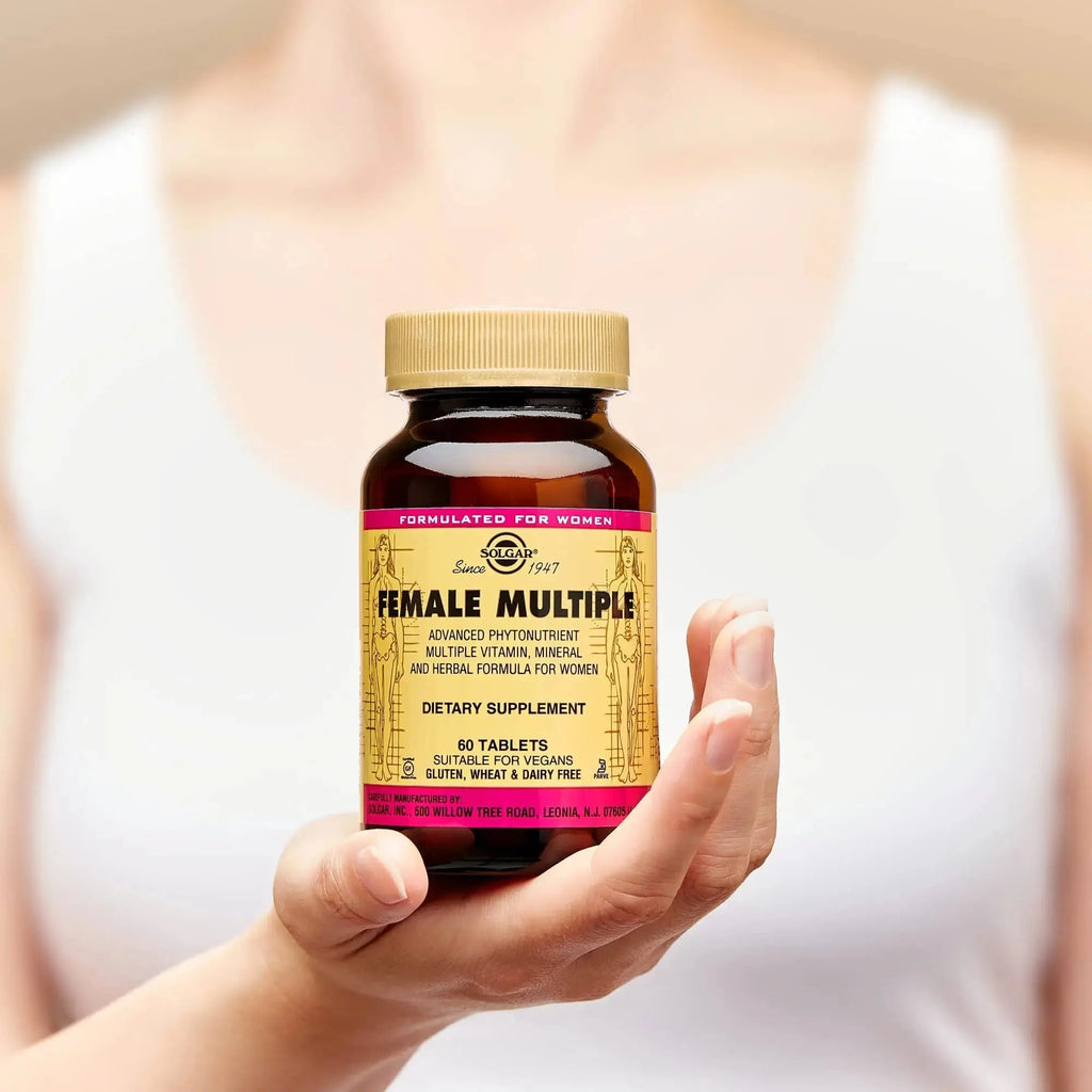 Solgar Female Multiple, 120 Tablets - Multivitamin, Mineral & Herbal Formula for Women - Advanced Phytonutrient Solgar Au supplements