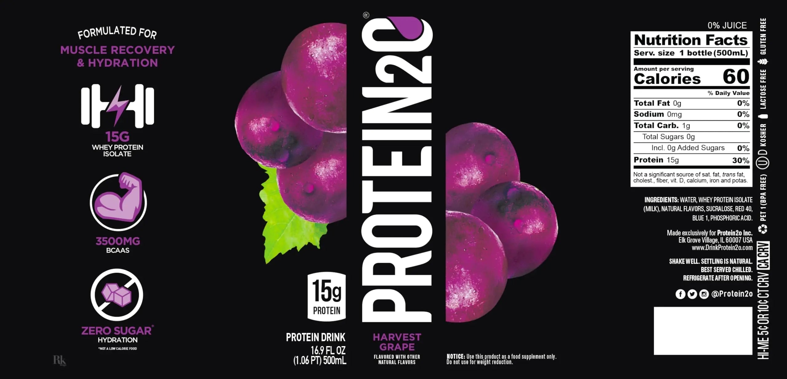 Protein2o 15g Whey Protein Isolate Infused Water, Ready To Drink, Sugar Free, Gluten Free Protein2o Au supplements