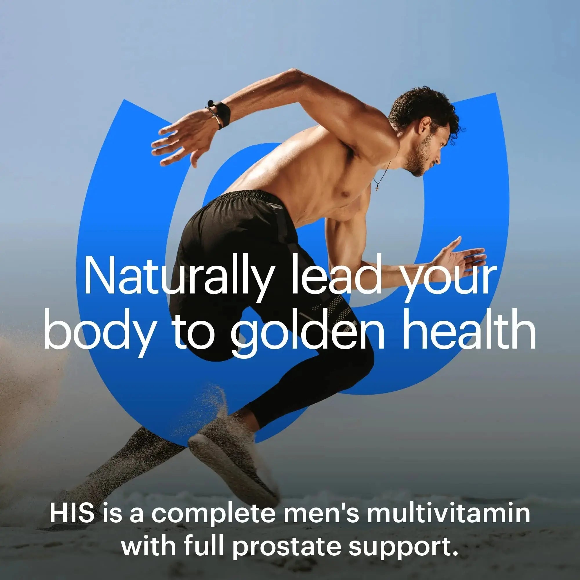 Wellthy His Daily Natural Multivitamin for Men, Premium Prostate Support Supplement, Support Hair Growth (30 Day) Wellthy Au supplements