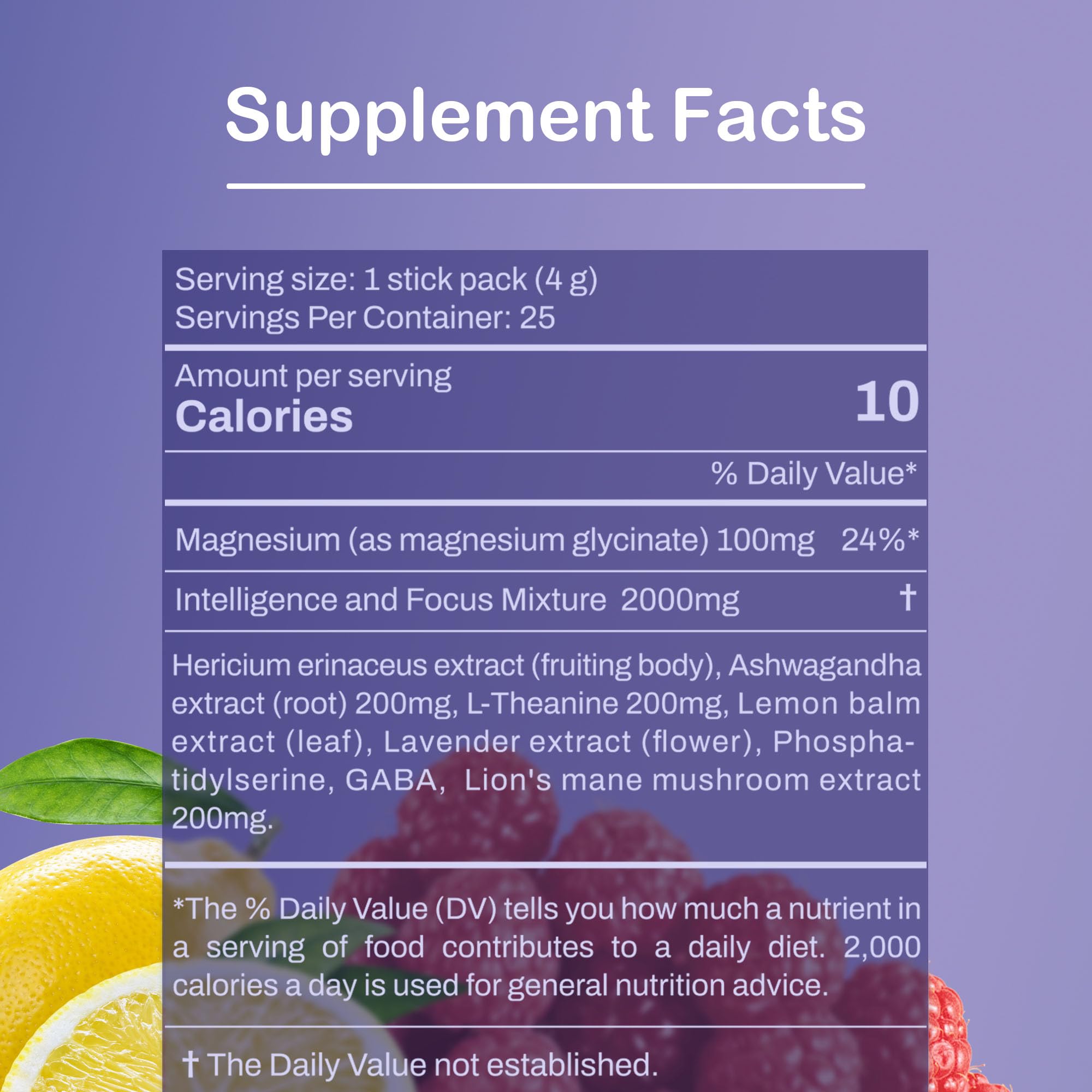 Super Cortisol Drink – Calm Magnesium Powder, L-Theanine, Lion’s Mane & Ashwagandha | Relaxation, Focus & Stress Balance for Women | Sugar-Free, On-The-Go | Red Raspberry Flavor, 25 Servings QIN SHAN TANG Au supplements